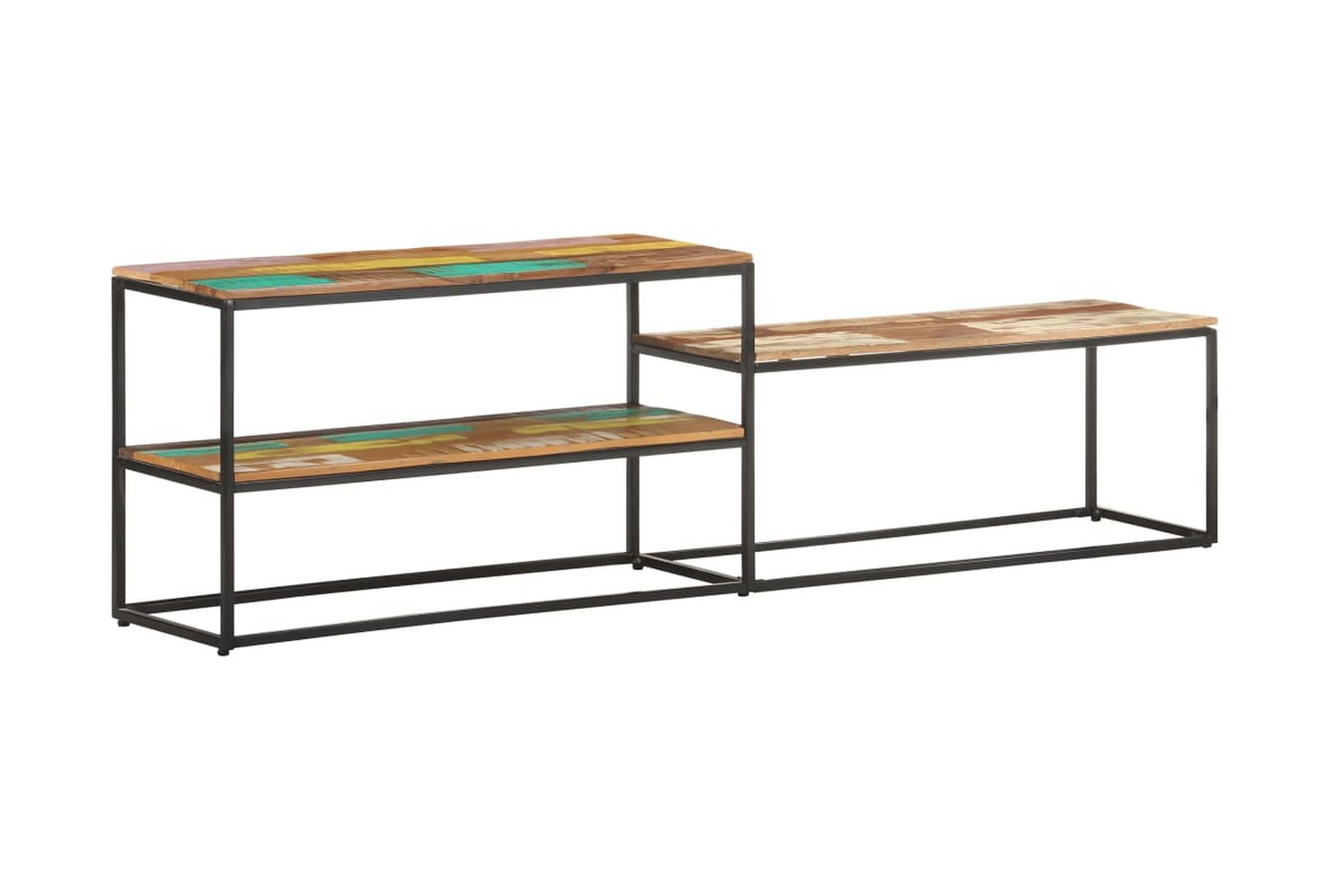 TV-benk 180x30x50 cm gjennvunnet heltre - Møbler - Mediamøbel & tv møbel - TV-benk & mediabenk