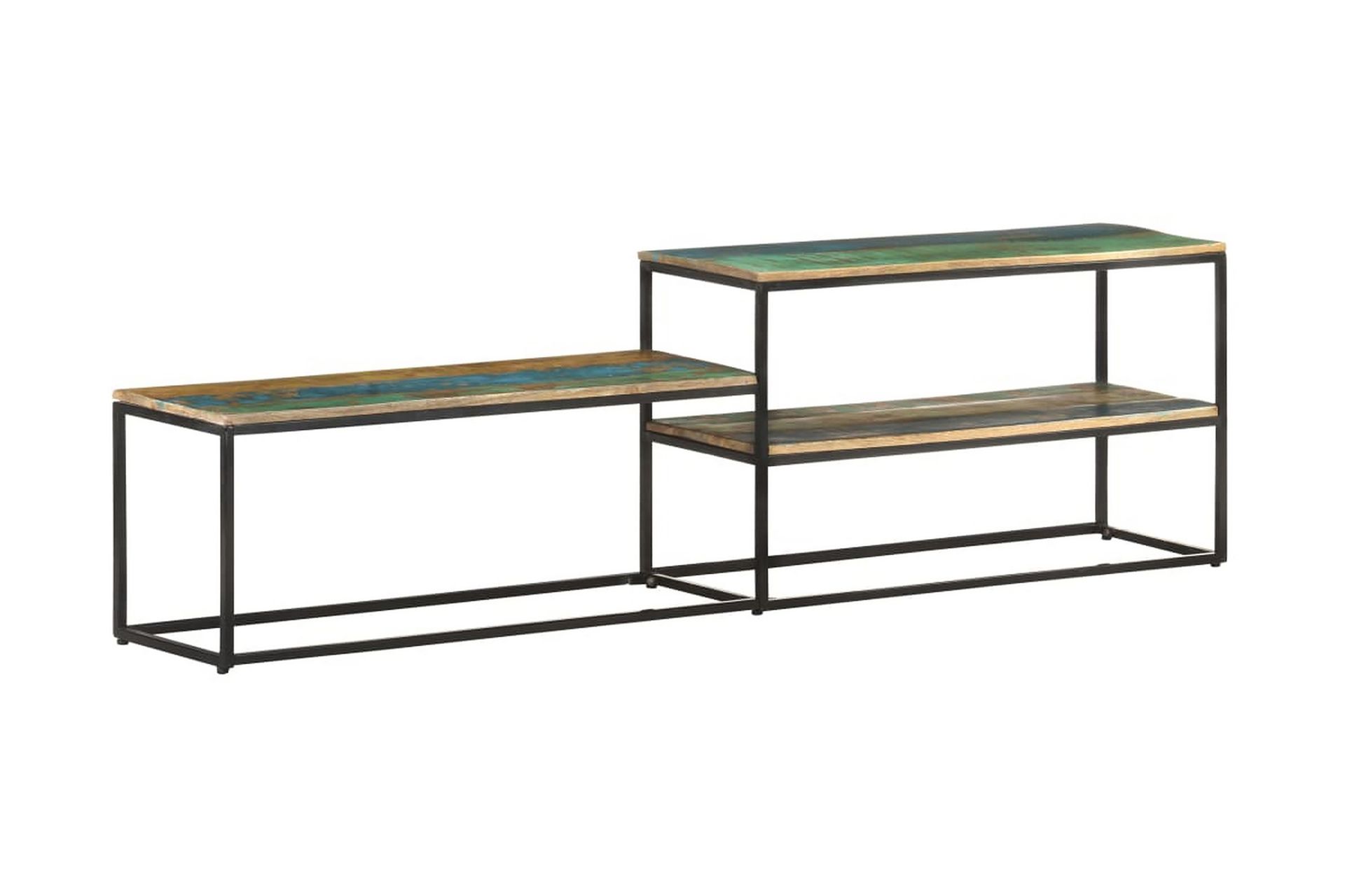 TV-benk 180x30x50 cm gjennvunnet heltre - Møbler - Mediamøbel & tv møbel - TV-benk & mediabenk