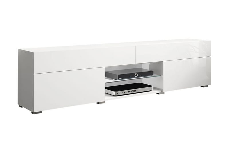 Tv-benk 180x45 cm - Hvit - Møbler - Mediamøbel & tv møbel - TV-benk & mediabenk