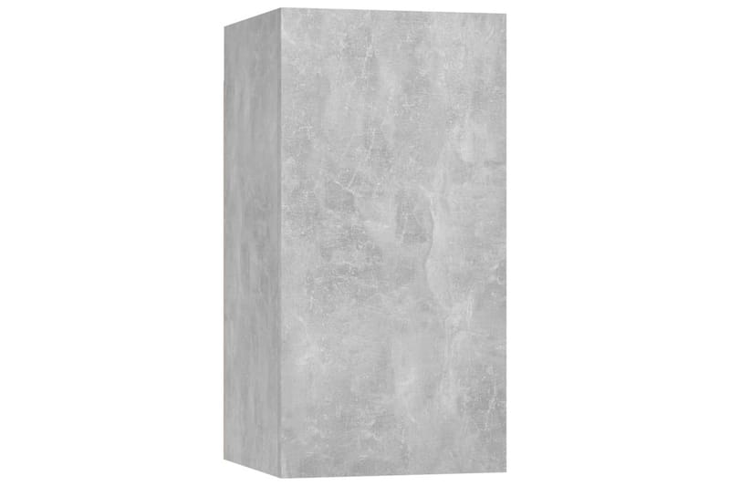 TV-benk 2 stk betonggrå 30,5x30x60 cm sponplate - Grå - Møbler - Mediamøbel & tv møbel - TV-benk & mediabenk