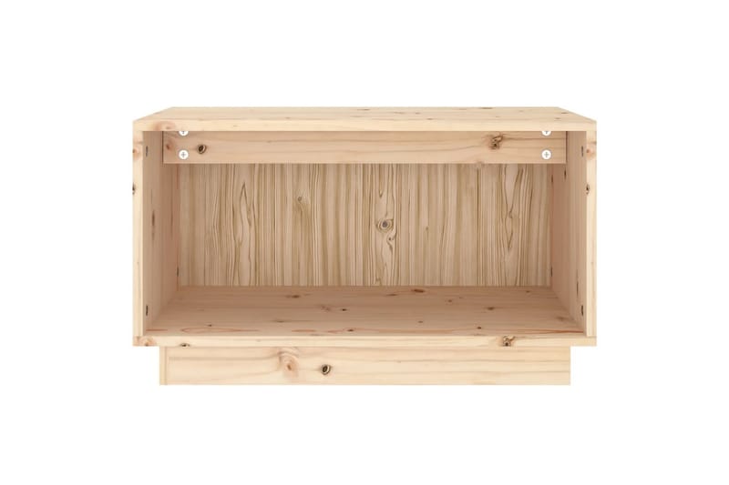 TV-benk 60x35x35 cm heltre furu - Brun - TV-benk & mediabenk