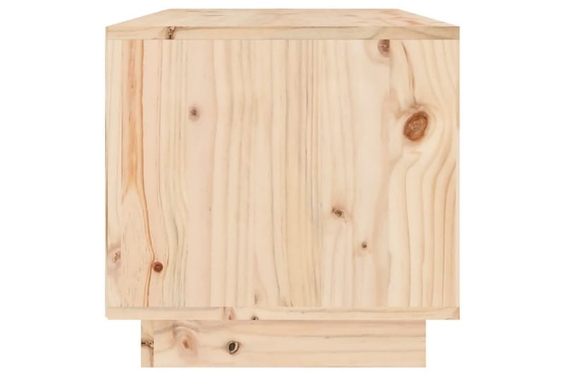 TV-benk 60x35x35 cm heltre furu - Brun - Møbler - Mediamøbel & tv møbel - TV-benk & mediabenk