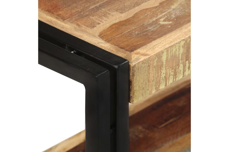 TV-benk 90x30x40 cm gjenvunnet heltre - Brun - Møbler - Mediamøbel & tv møbel - TV-benk & mediabenk