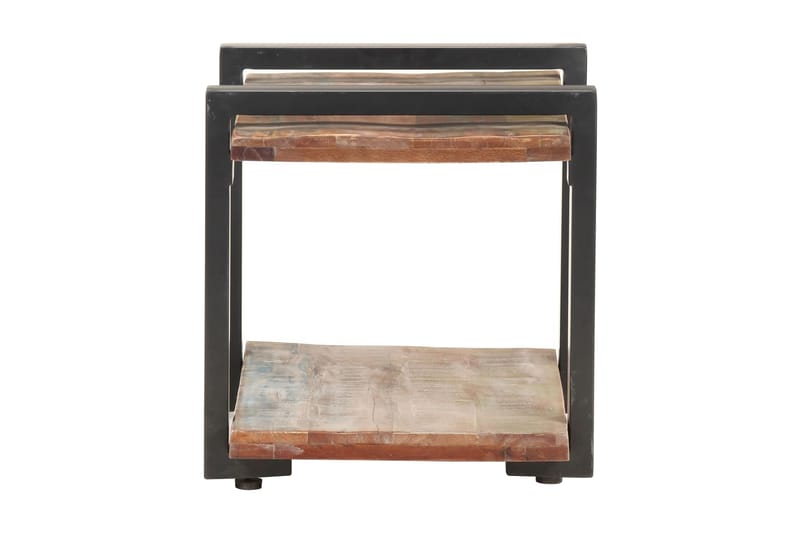 TV-benk 90x40x40 cm gjenvunnet heltre - Brun - Møbler - Mediamøbel & tv møbel - TV-benk & mediabenk