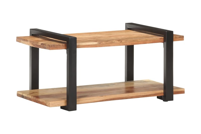 TV-benk 90x40x40 cm heltre akasie - Brun - Møbler - Mediamøbel & tv møbel - TV-benk & mediabenk