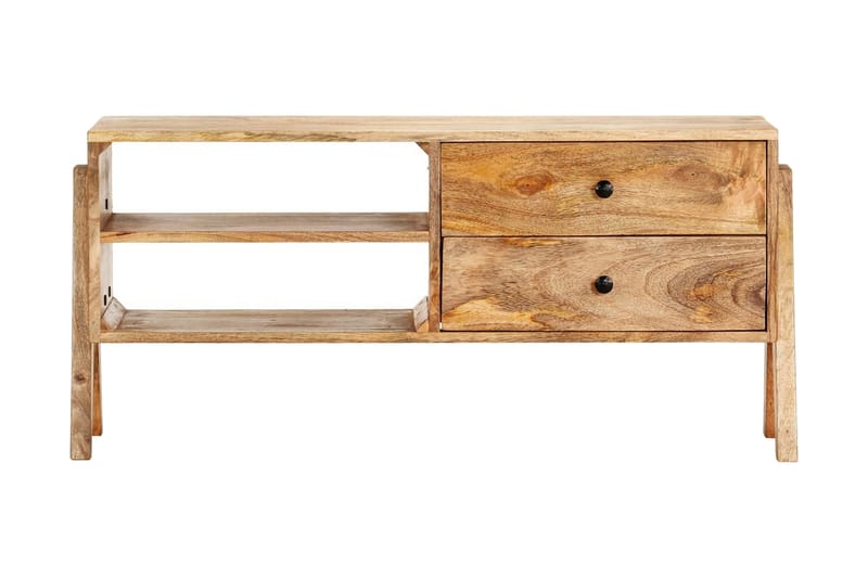 TV-benk 97x35x47 cm heltre mango - Møbler - Mediamøbel & tv møbel - TV-benk & mediabenk