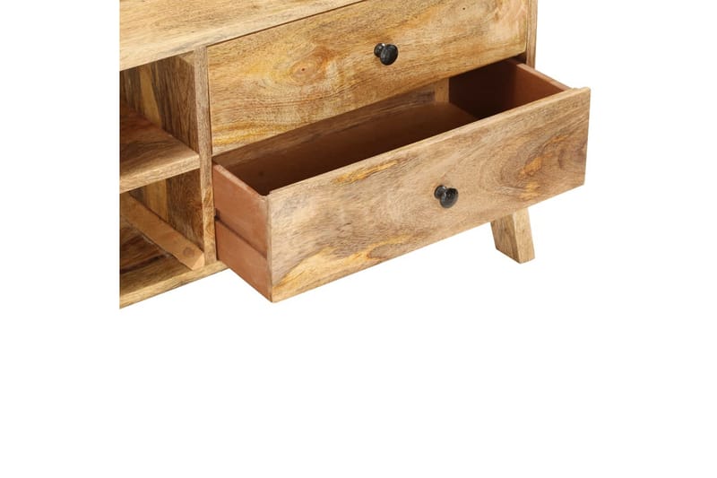 TV-benk 97x35x47 cm heltre mango - Møbler - Mediamøbel & tv møbel - TV-benk & mediabenk