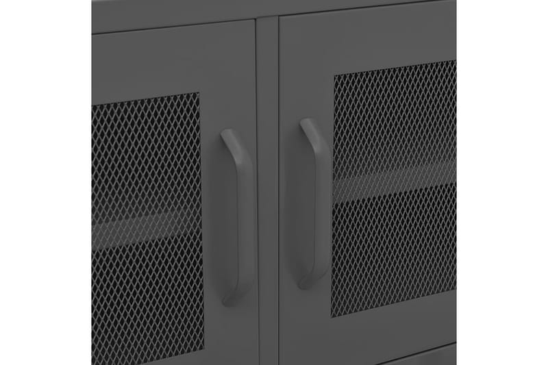 TV-benk antrasitt 105x35x50 cm stål - Antrasittgrå - Møbler - Mediamøbel & tv møbel - TV-benk & mediabenk