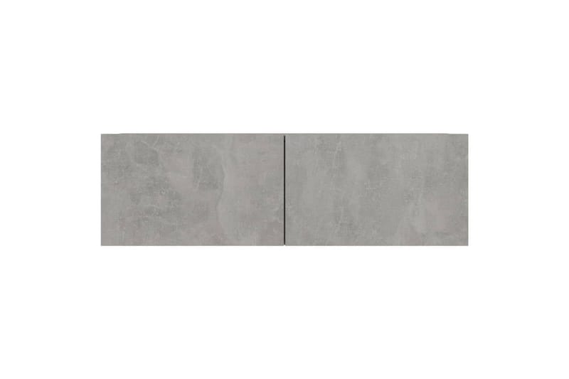 TV-benk betonggrå 100x30x30 cm sponplate - Møbler - Mediamøbel & tv møbel - TV-benk & mediabenk