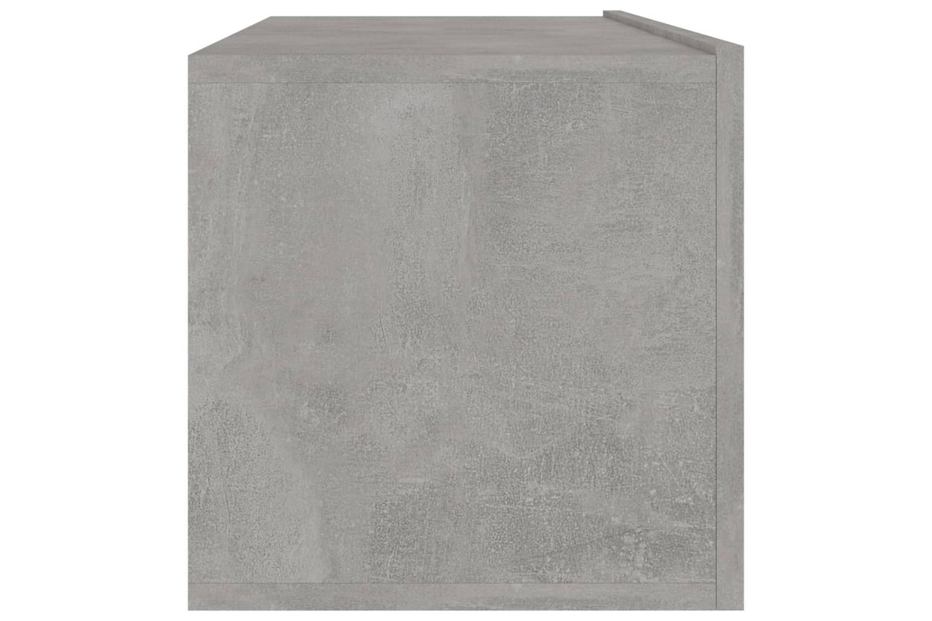 TV-benk betonggrå 100x30x30 cm sponplate - Møbler - Mediamøbel & tv møbel - TV-benk & mediabenk