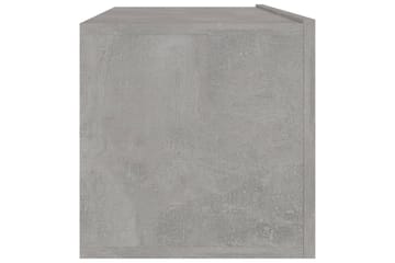 TV-benk betonggrå 100x30x30 cm sponplate - Møbler - Mediamøbel & tv møbel - TV-benk & mediabenk
