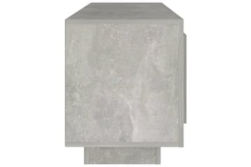TV-benk betonggrå 102x35x45 cm konstruert tre - Grå - Møbler - Mediamøbel & tv møbel - TV-benk & mediabenk
