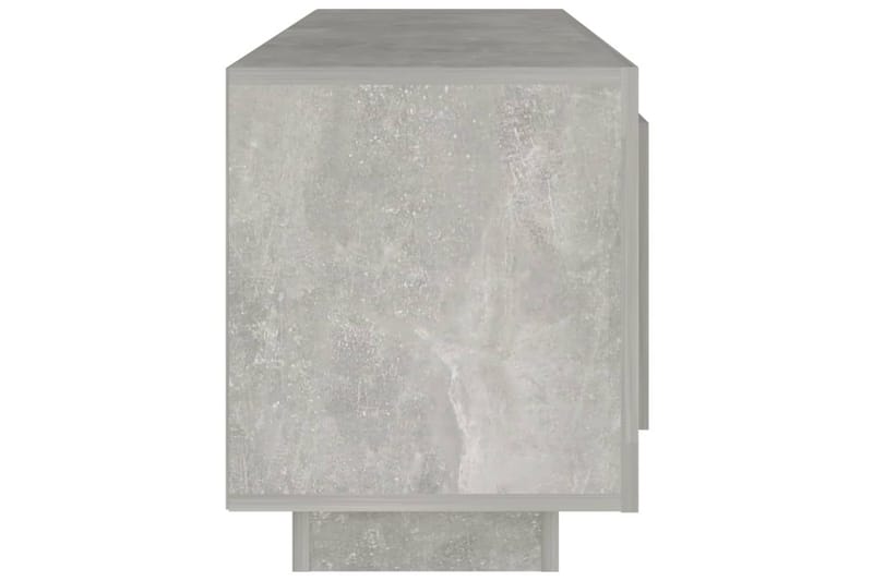TV-benk betonggrå 102x35x45 cm konstruert tre - Grå - Møbler - Mediamøbel & tv møbel - TV-benk & mediabenk
