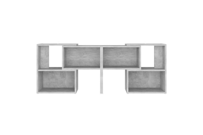 TV-benk betonggrå 104x30x52 cm sponplate - Grå - TV-benk & mediabenk