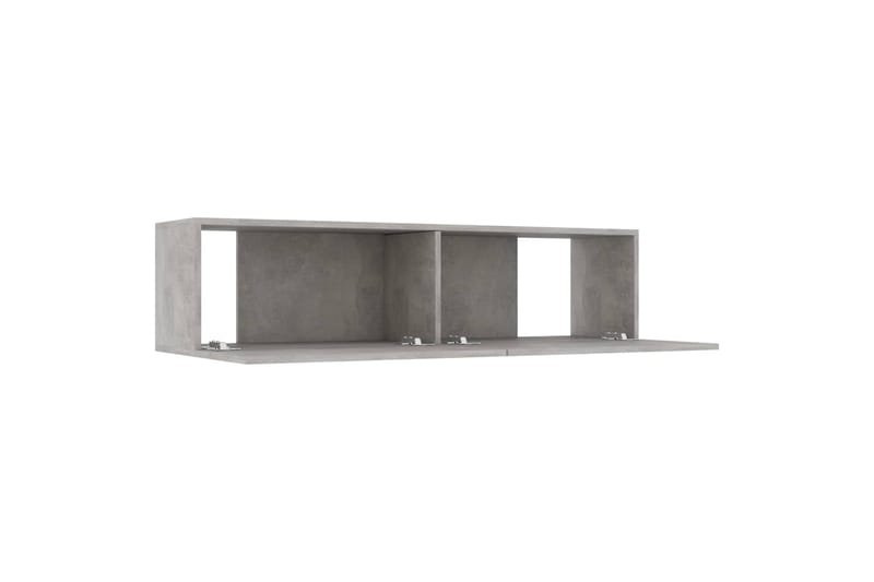 TV-benk betonggrå 120x30x30 cm sponplate - Møbler - Mediamøbel & tv møbel - TV-benk & mediabenk