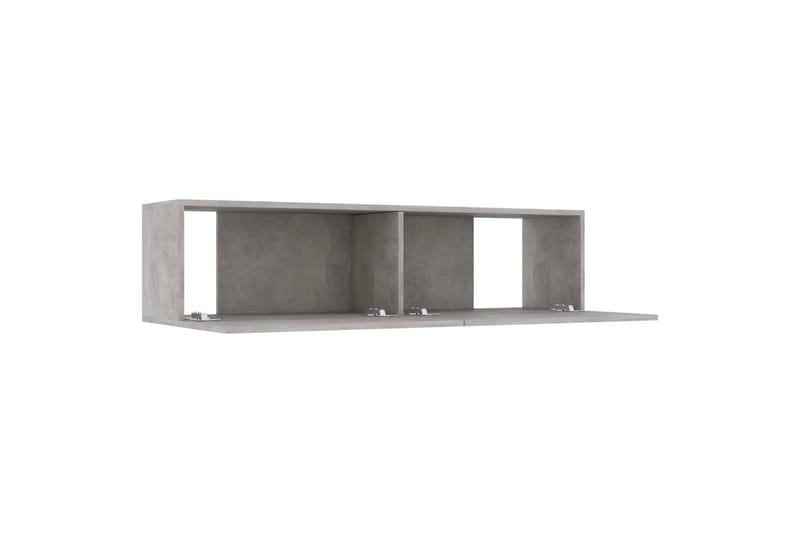 TV-benk betonggrå 120x30x30 cm sponplate - TV-benk & mediabenk