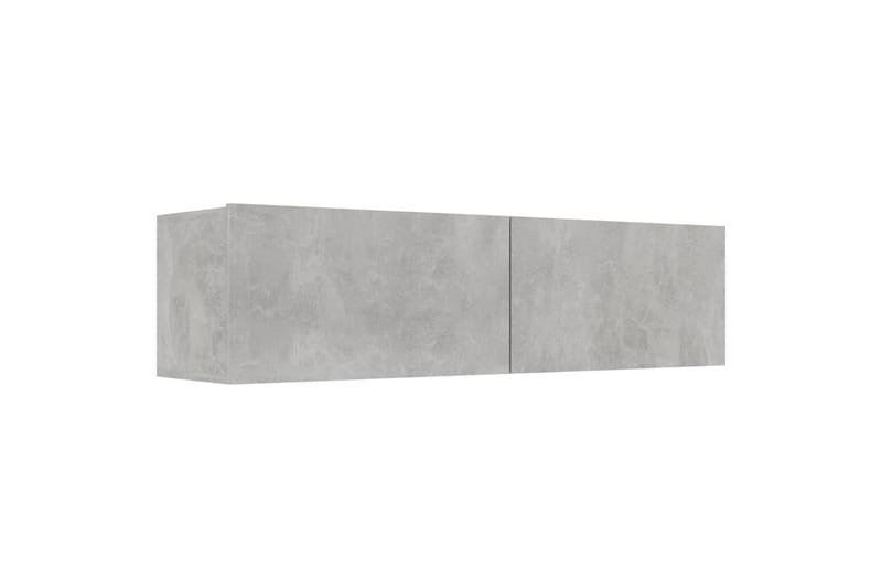TV-benk betonggrå 120x30x30 cm sponplate - Møbler - Mediamøbel & tv møbel - TV-benk & mediabenk