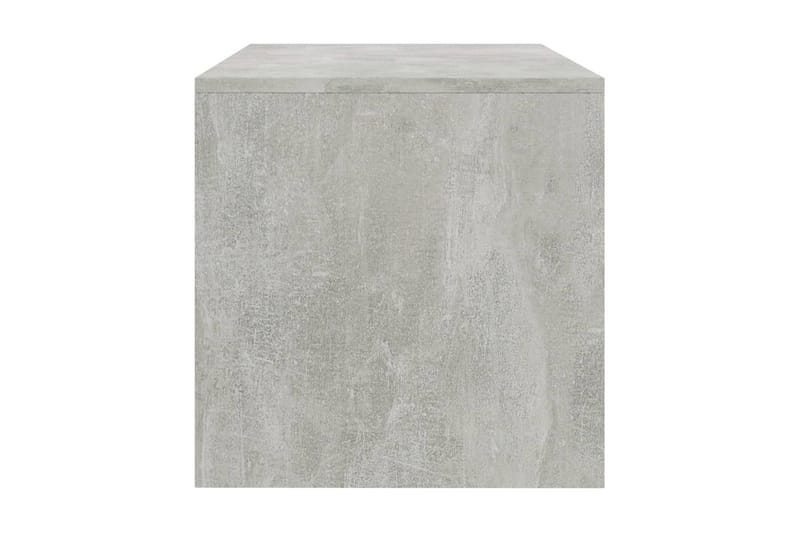 TV-benk betonggrå 120x40x40 cm sponplate - Grå - Møbler - Mediamøbel & tv møbel - TV-benk & mediabenk