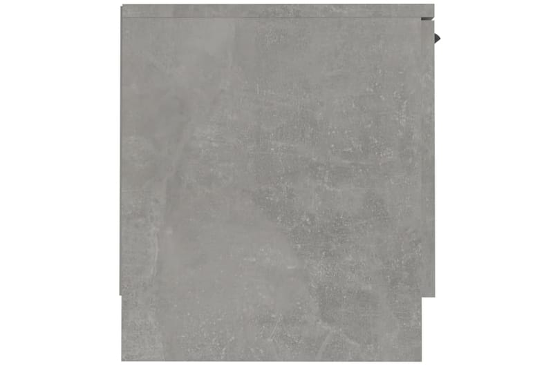 TV-benk betonggrå 140x35x40 cm konstruert tre - Grå - Møbler - Mediamøbel & tv møbel - TV-benk & mediabenk