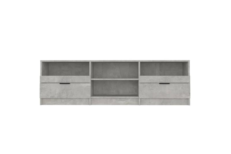 TV-benk betonggrå 150x33,5x45 cm konstruert tre - Grå - Møbler - Mediamøbel & tv møbel - TV-benk & mediabenk