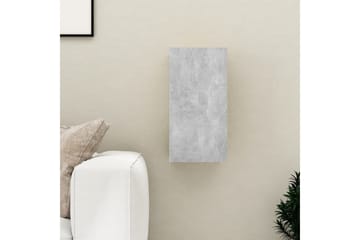 TV-benk betonggrå 30,5x30x60 cm sponplate - Grå - Møbler - Mediamøbel & tv møbel - TV-benk & mediabenk