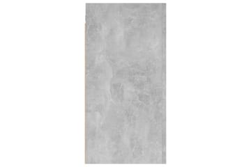 TV-benk betonggrå 30,5x30x60 cm sponplate - Grå - Møbler - Mediamøbel & tv møbel - TV-benk & mediabenk
