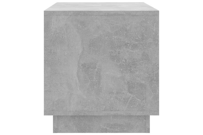 TV-benk betonggrå 70x41x44 cm sponplate - Grå - Møbler - Mediamøbel & tv møbel - TV-benk & mediabenk