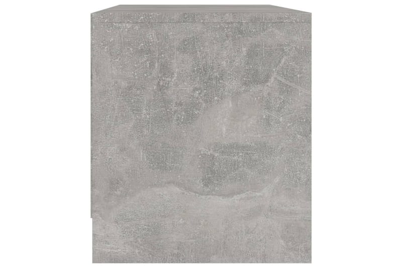 TV-benk betonggrå 90x35x40 cm sponplate - Grå - Møbler - Mediamøbel & tv møbel - TV-benk & mediabenk