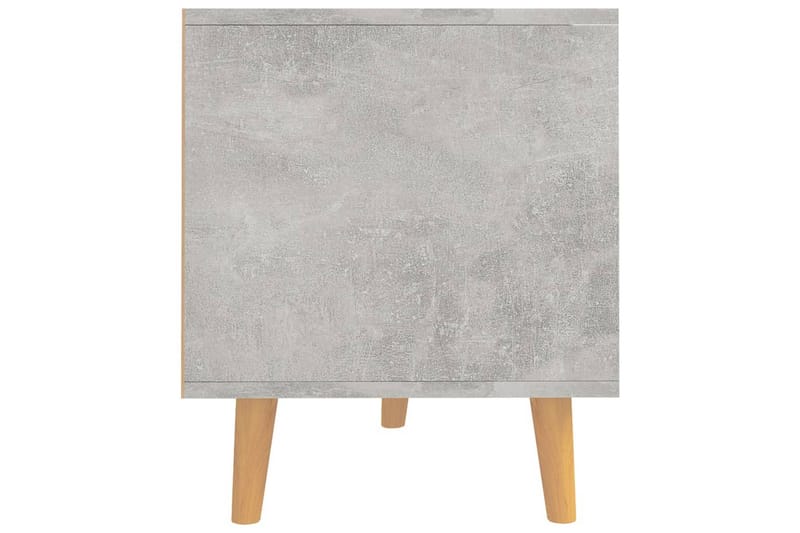 TV-benk betonggrå 90x40x48,5 cm sponplate - Grå - Møbler - Mediamøbel & tv møbel - TV-benk & mediabenk