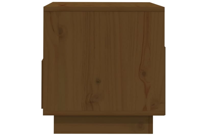 TV-benk brun 60x35x37 cm heltre furu - Brun - Møbler - Mediamøbel & tv møbel - TV-benk & mediabenk