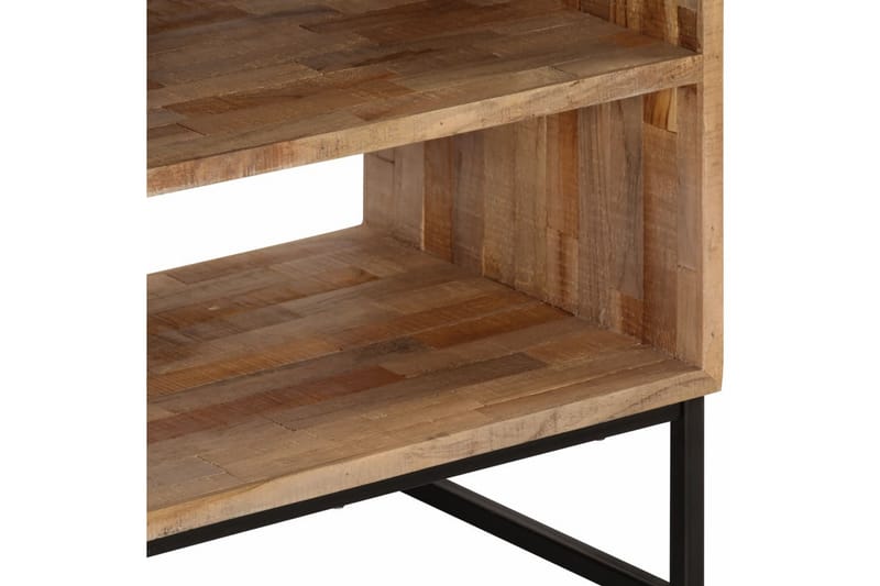 TV-benk gjenvunnet tre 90x30x55 cm - Brun/Beige - Møbler - Mediamøbel & tv møbel - TV-benk & mediabenk