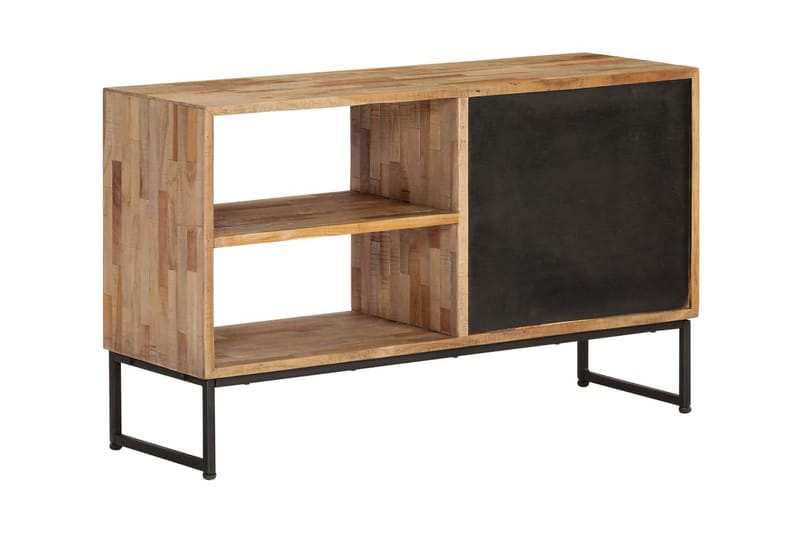 TV-benk gjenvunnet tre 90x30x55 cm - Brun/Beige - Møbler - Mediamøbel & tv møbel - TV-benk & mediabenk