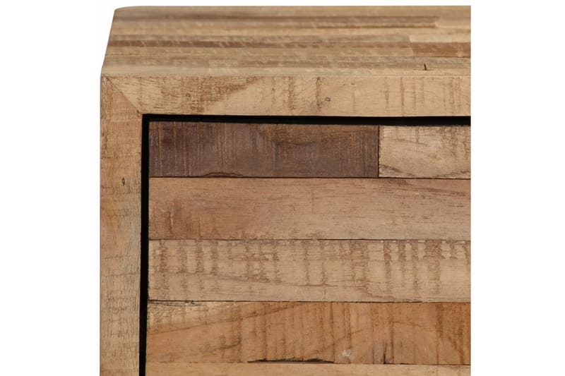 TV-benk gjenvunnet tre 90x30x55 cm - Brun/Beige - Møbler - Mediamøbel & tv møbel - TV-benk & mediabenk