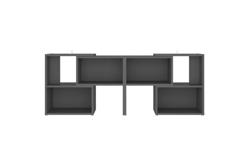 TV-benk grå 104x30x52 cm sponplate - Grå - Møbler - Mediamøbel & tv møbel - TV-benk & mediabenk