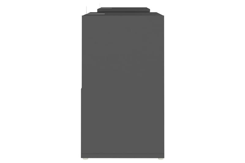 TV-benk grå 104x30x52 cm sponplate - Grå - Møbler - Mediamøbel & tv møbel - TV-benk & mediabenk
