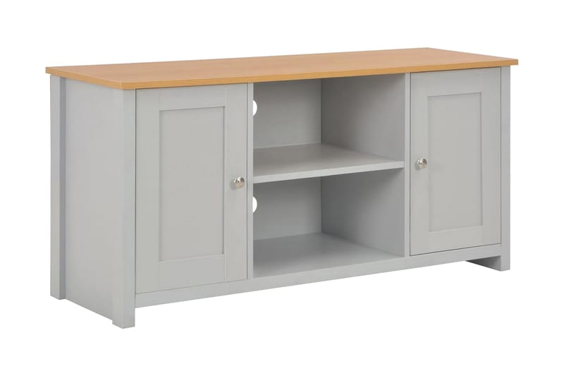 TV-benk grå 120x39x58 cm - Grå - Møbler - Mediamøbel & tv møbel - TV-benk & mediabenk