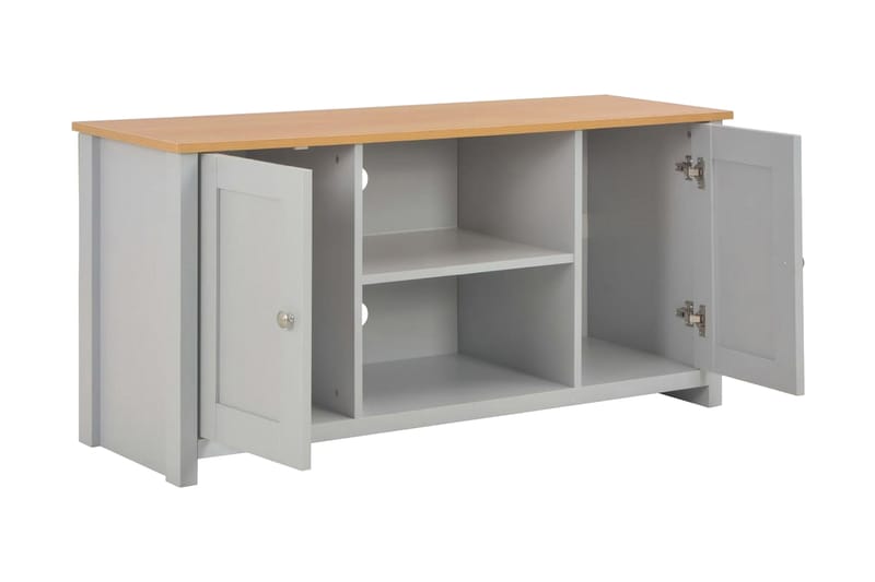 TV-benk grå 120x39x58 cm - Grå - Møbler - Mediamøbel & tv møbel - TV-benk & mediabenk