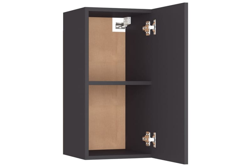 TV-benk grå 30,5x30x60 cm sponplate - Grå - Møbler - Mediamøbel & tv møbel - TV-benk & mediabenk