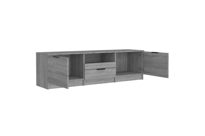 TV-benk grå sonoma 140x35x40 cm konstruert tre - Grå - Møbler - Mediamøbel & tv møbel - TV-benk & mediabenk