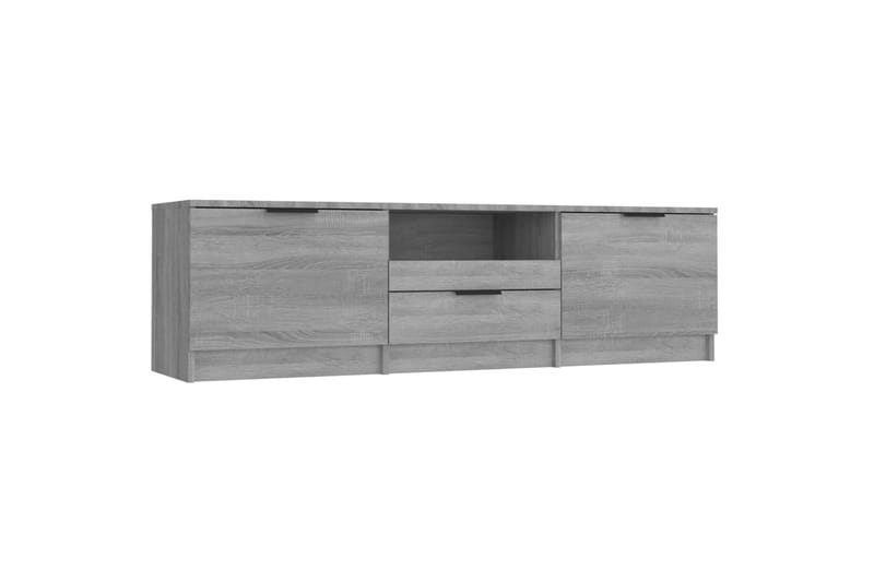 TV-benk grå sonoma 140x35x40 cm konstruert tre - Grå - Møbler - Mediamøbel & tv møbel - TV-benk & mediabenk