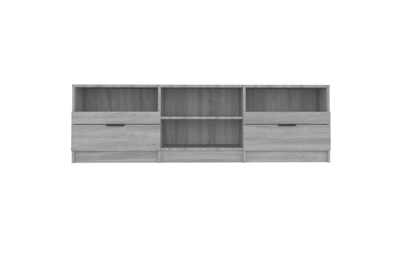 TV-benk grå sonoma 150x33,5x45 cm konstruert tre - Grå - Møbler - Mediamøbel & tv møbel - TV-benk & mediabenk