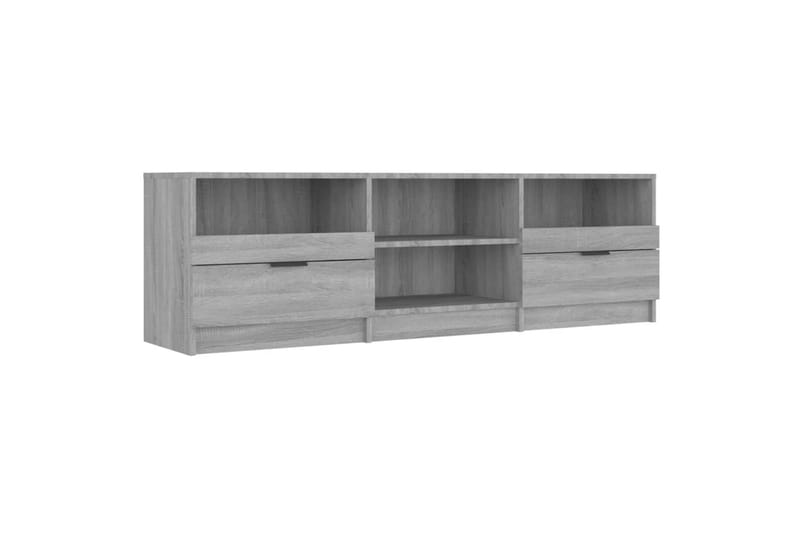 TV-benk grå sonoma 150x33,5x45 cm konstruert tre - Grå - Møbler - Mediamøbel & tv møbel - TV-benk & mediabenk