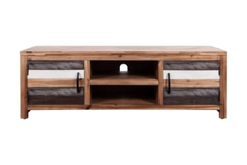 TV-benk heltre akasie 120x35x40 cm - Brun - Møbler - Mediamøbel & tv møbel - TV-benk & mediabenk
