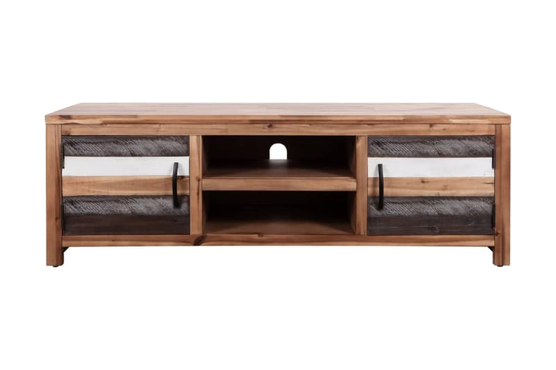 TV-benk heltre akasie 120x35x40 cm - Brun - Møbler - Mediamøbel & tv møbel - TV-benk & mediabenk