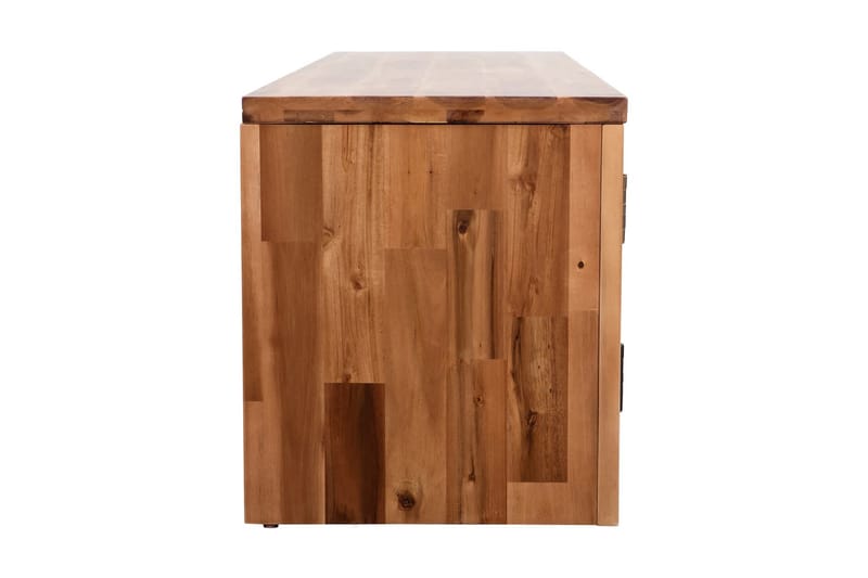 TV-benk heltre akasie 120x35x40 cm - Brun - Møbler - Mediamøbel & tv møbel - TV-benk & mediabenk