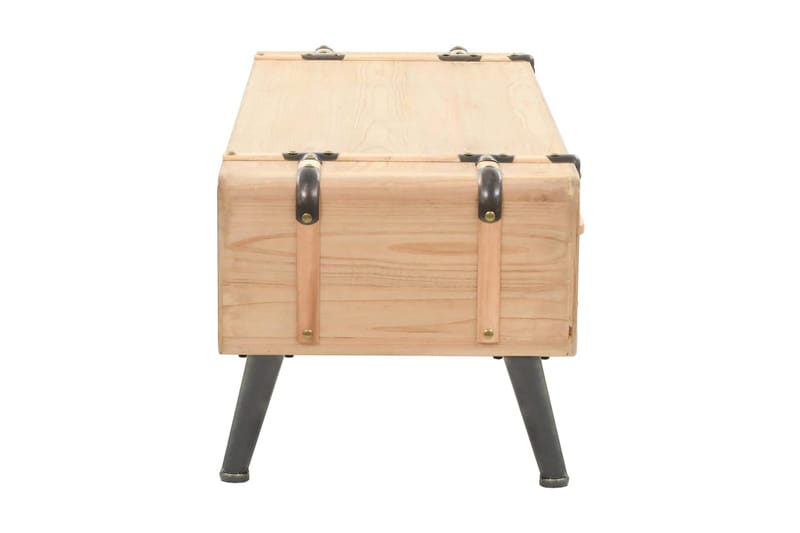 TV-benk heltre gran 120x33x35 cm - Brun - Møbler - Mediamøbel & tv møbel - TV-benk & mediabenk