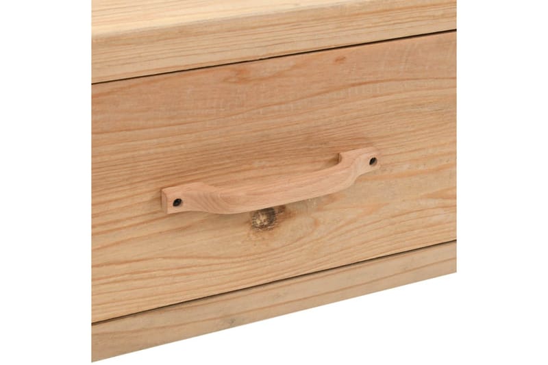 TV-benk heltre gran 120x33x35 cm - Brun - Møbler - Mediamøbel & tv møbel - TV-benk & mediabenk