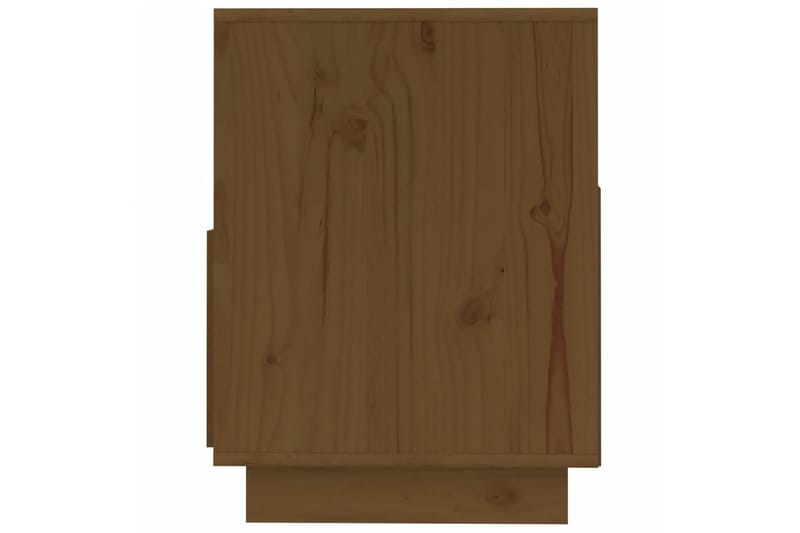 TV-benk honningbrun 140x37x50 cm heltre furu - Brun - Møbler - Mediamøbel & tv møbel - TV-benk & mediabenk