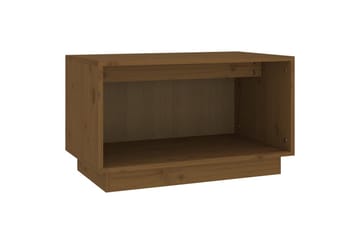 TV-benk honningbrun 60x35x35 cm heltre furu - Brun - Møbler - Mediamøbel & tv møbel - TV-benk & mediabenk