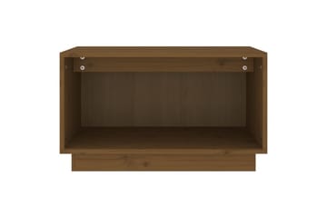TV-benk honningbrun 60x35x35 cm heltre furu - Brun - Møbler - Mediamøbel & tv møbel - TV-benk & mediabenk